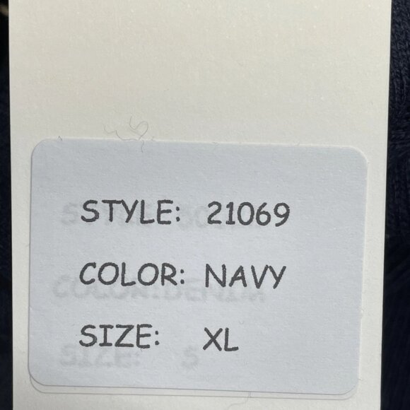 J. Society Women’s Floral Pullover Hoodie – Navy – Size XL - Picture 6 of 8